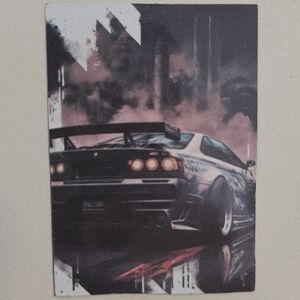 Nissan R33 Skyline Night Drift Magnet